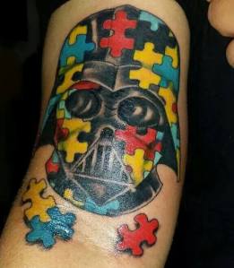 darth vader autism tattoo